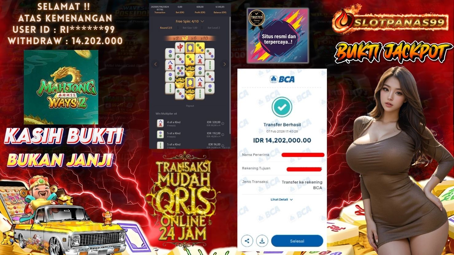 SLOTPANAS99 JACKPOT SLOT MAHJONG WAYS 2